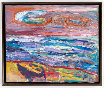 Mauritz Karström, oil on canvas, signed. dated 2000 verso.