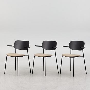 Norm Architects & Els Van Hoorebeeck, a set of three 'Co' chairs, "Co", Audo Copenhagen.