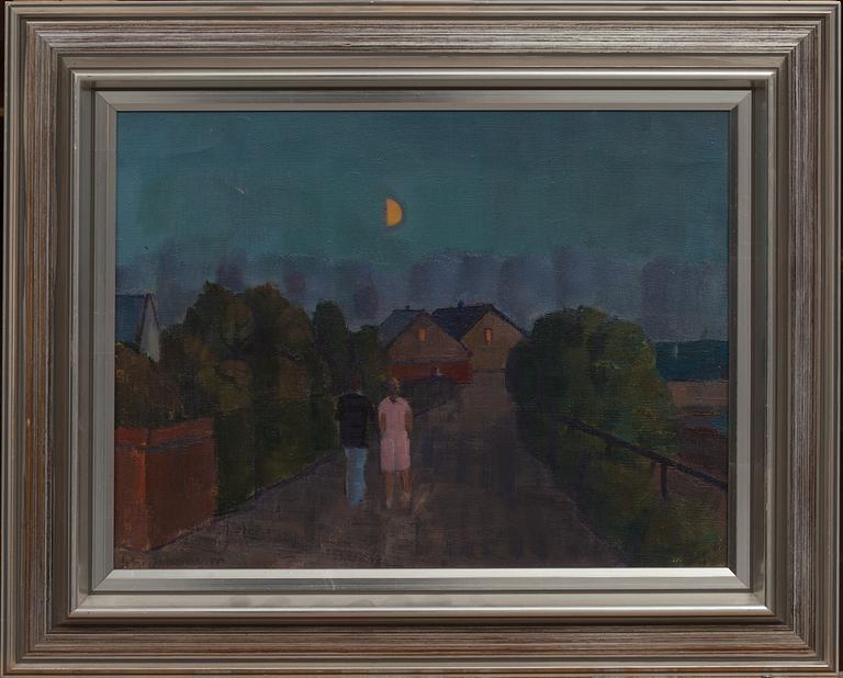 JOHAN JOHANSSON, olja på duk, signerad.