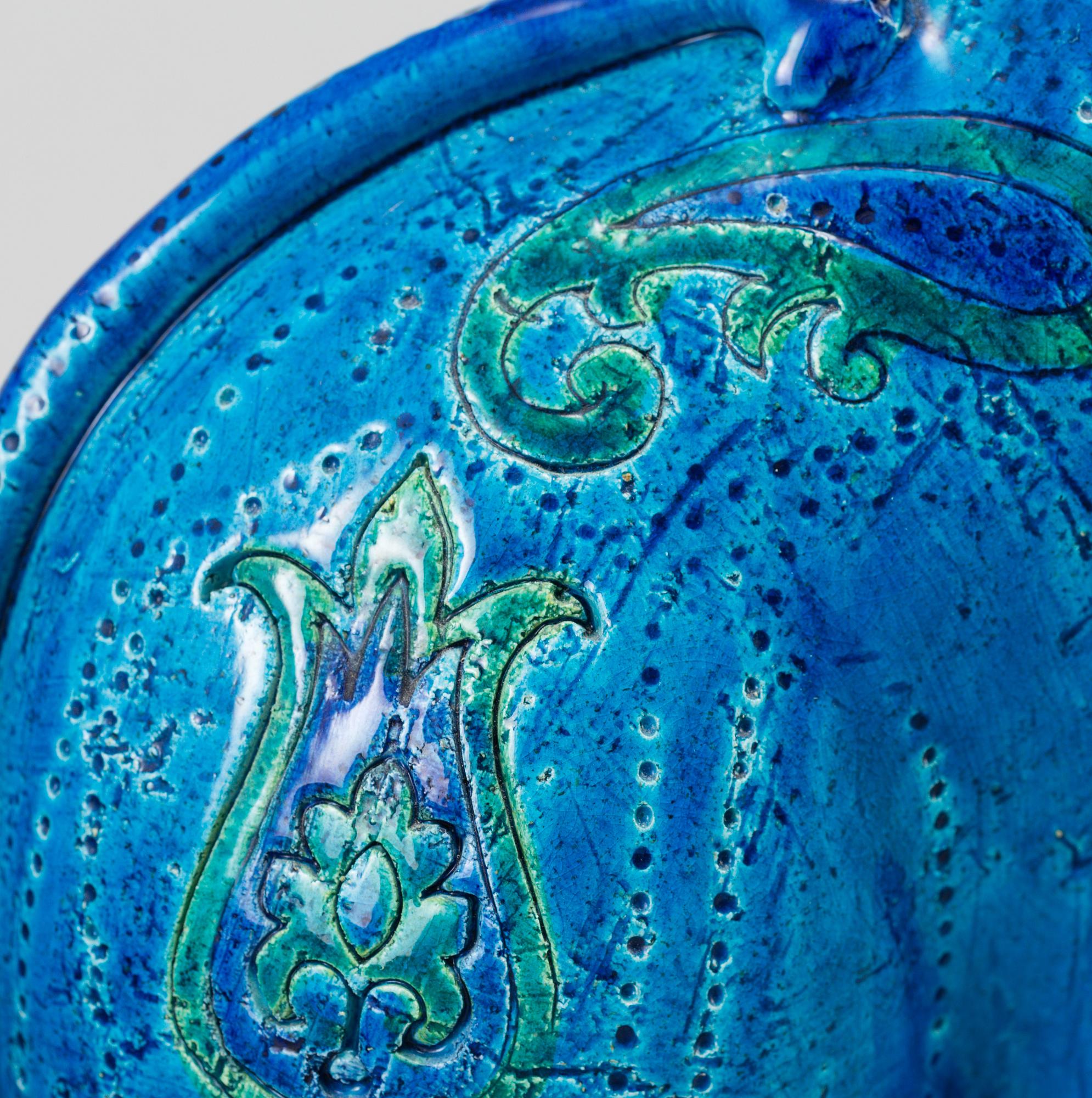 Three stoneware figurines designed by Aldo Londi for Bitossi, second half of the 20th century.