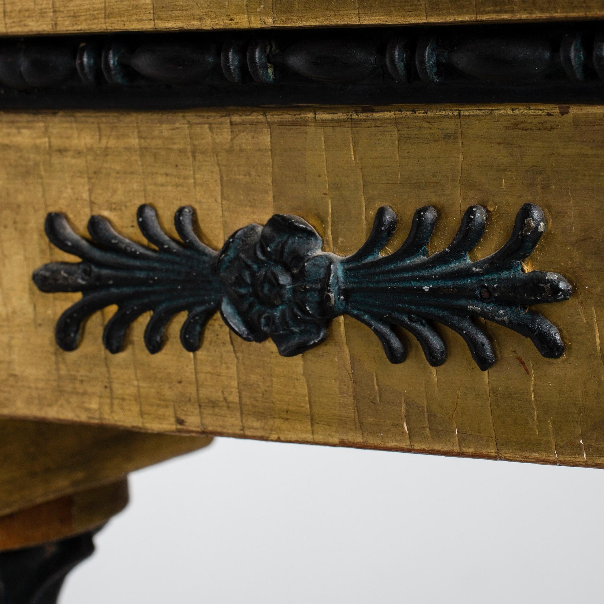 KONSOLBORD, sengustaviansk, stockholmsarbete, sekelskiftet 1700/1800.