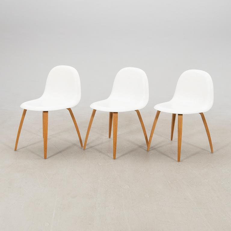 Komplot Design  stolar 7 st "Gubi 3D dining chair" 2000-tal.
