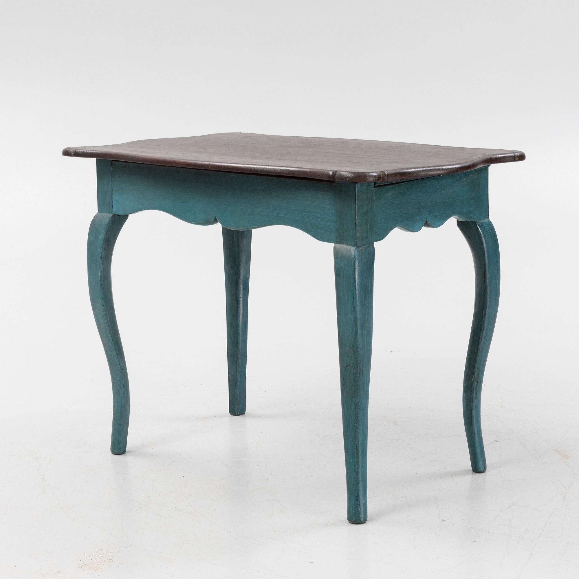 Bord, Rokoko, 1700-talets senare del.