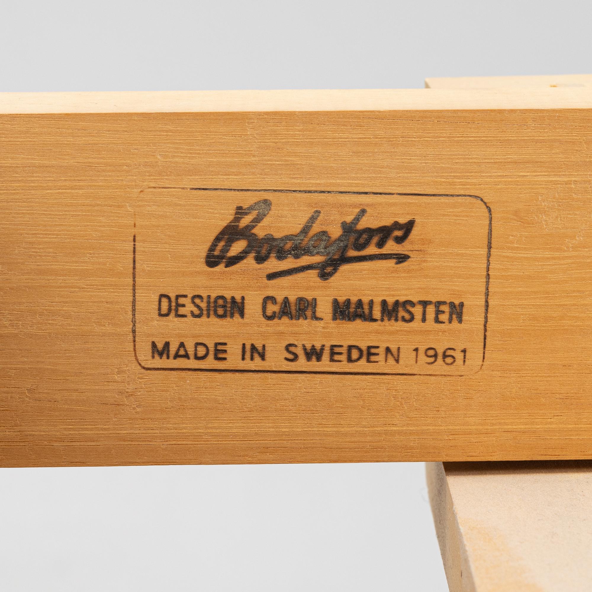 Carl Malmsten, matgrupp, 5 delar, "Herrgården", Bodafors, 1961.