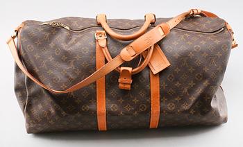 VÄSKA, Louis Vuitton, "Keepall 60", weekendbag.