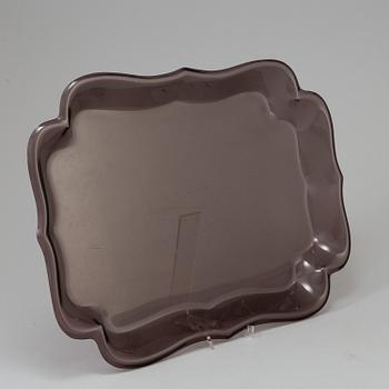 A plastic tray presumably Spisani, Italien.