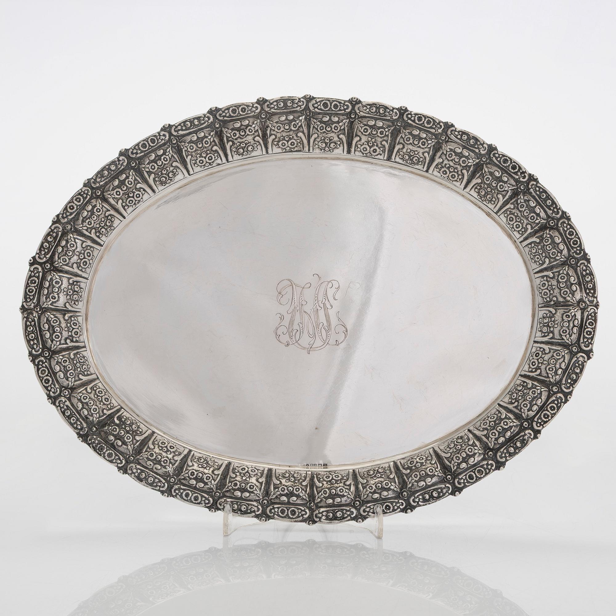 Arvid Suni, fat, silver, Helsingfors 1941.