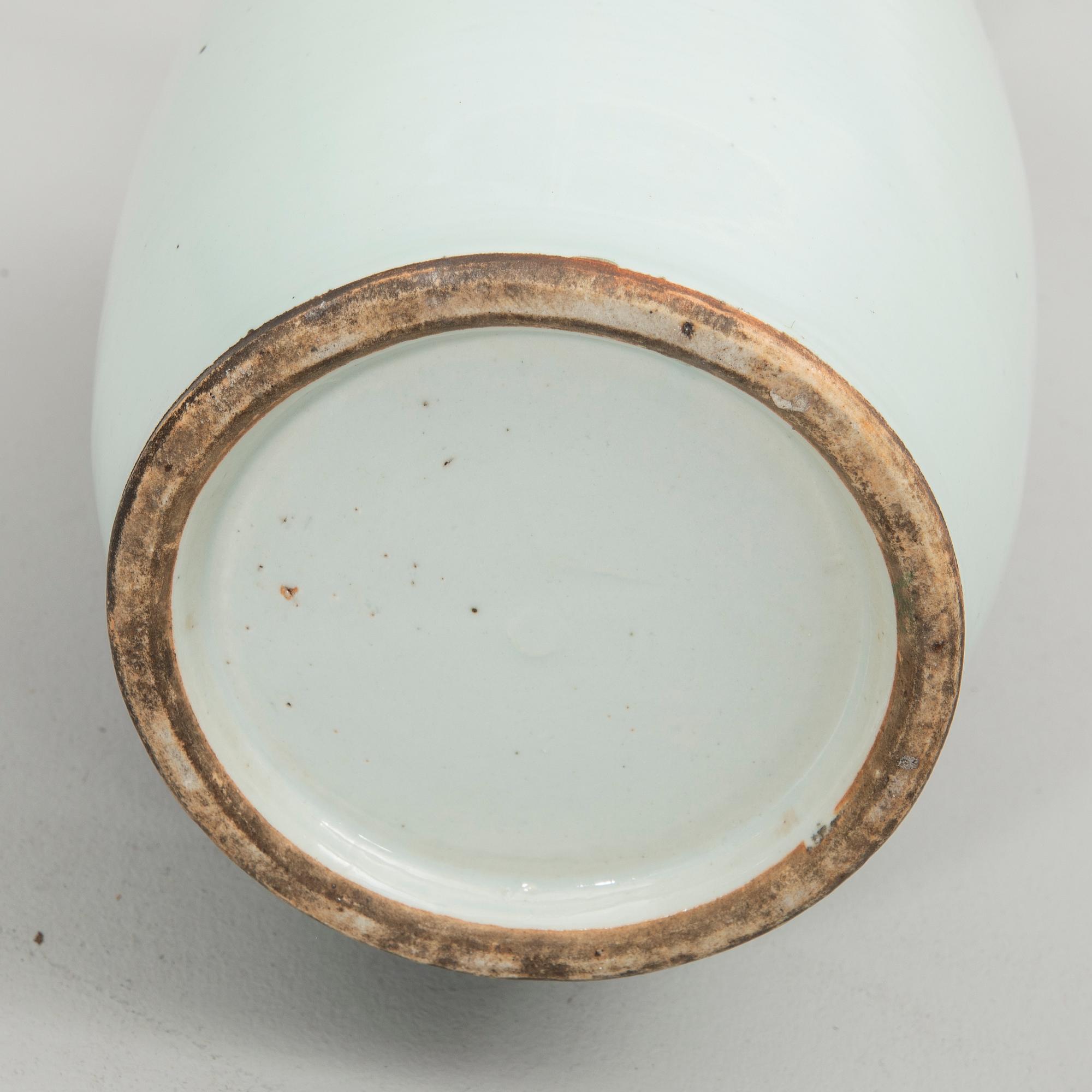 Floor vase, porcelain, China, 18th/20th century.