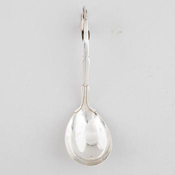 Georg Jensen, a silver serving spoon, Denmark, after 1950.