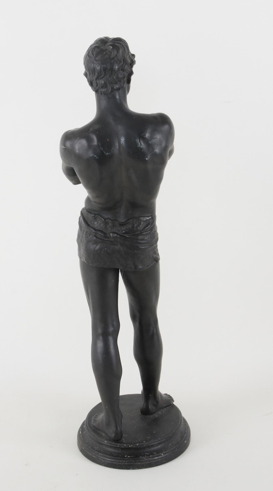 L P JÖRGENSEN, efter, skulptur, gips.