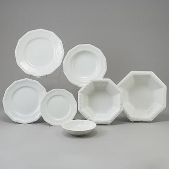 A 78 part coffee and dinner service, 'Classic Rose', by Rosenthal, second half of the 20th century.