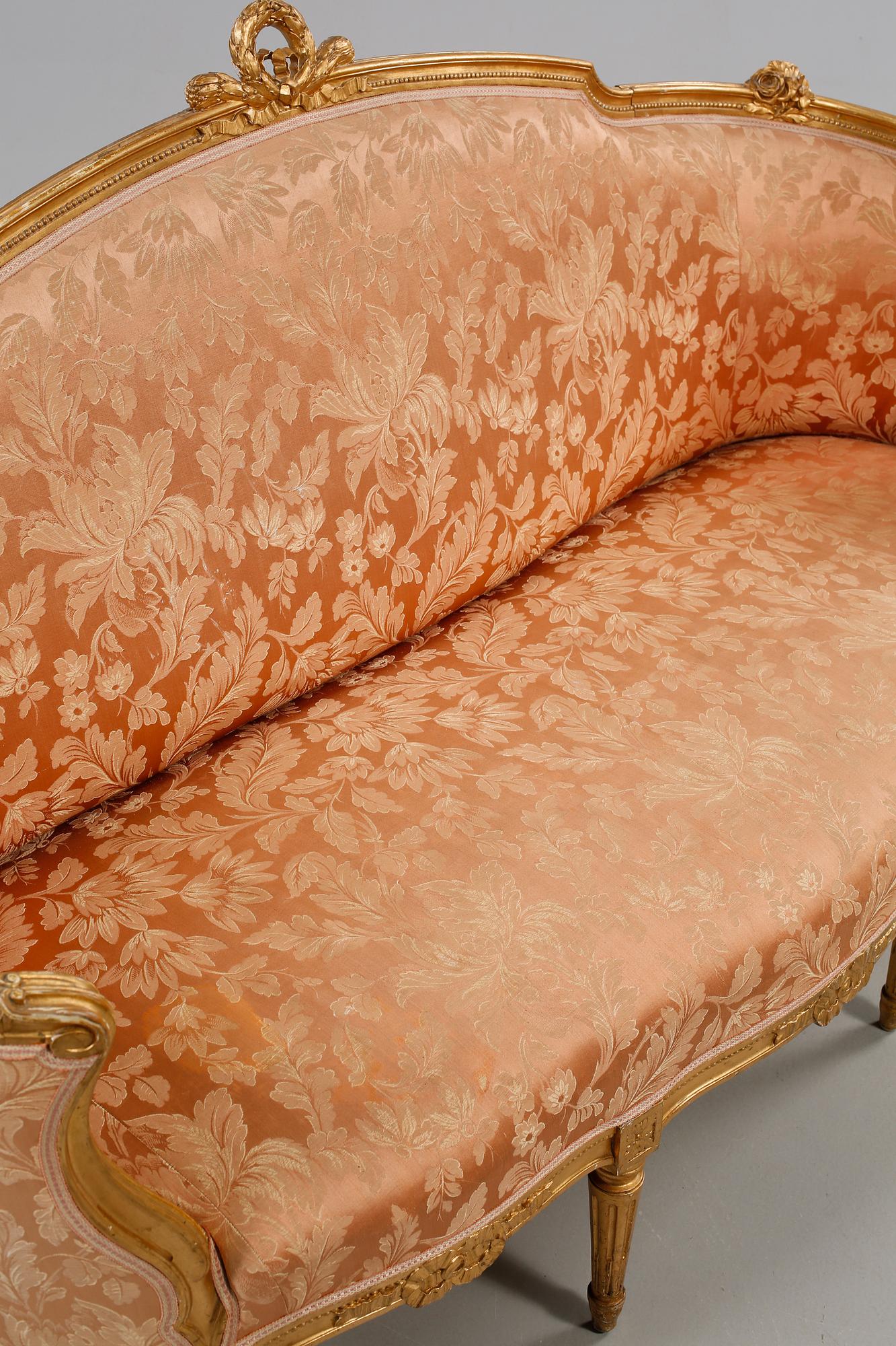 SOFFA, sk badkarsmodell, gustaviansk stil, 1900-talets början.