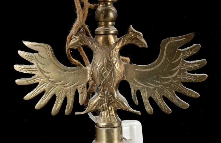 LJUSKRONA, barockstil, 1900-talets andra hälft. Höjd 70cm.