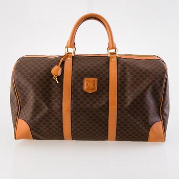 CÉLINE Vintage Macadam Duffel 50 Bag.