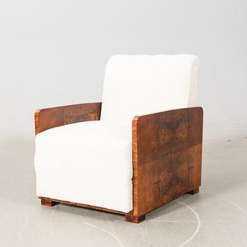 Fåtölj/Extrasäng Art Deco 1900-talets första hälft.