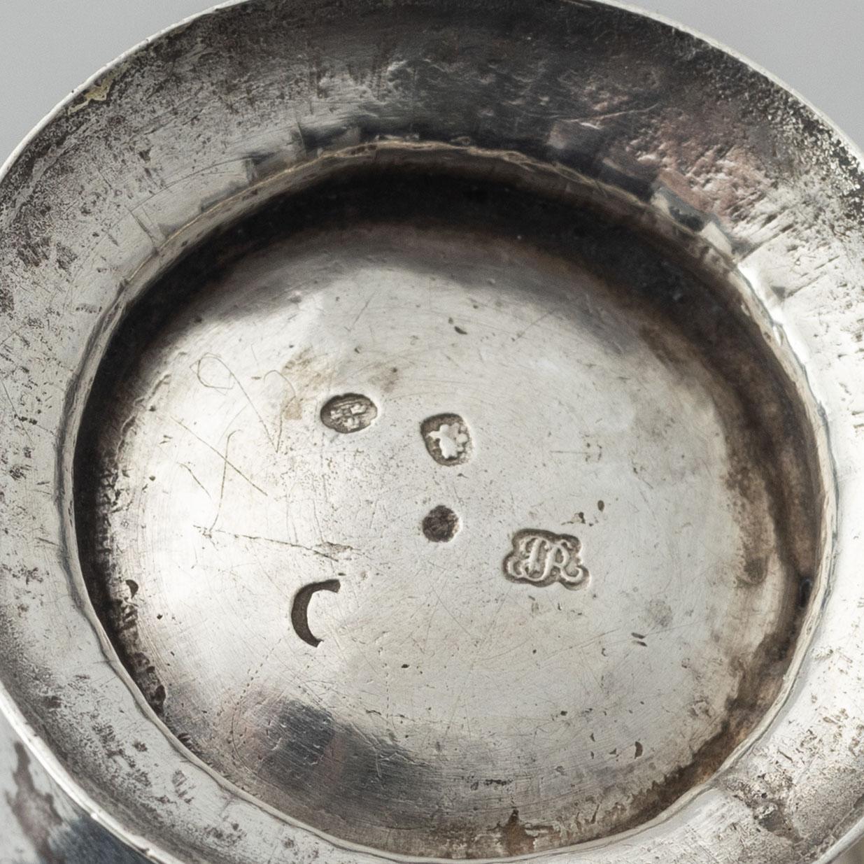 Jonas Thomasson Ronander, bägare, silver, Stockholm 1761.