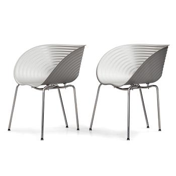 Ron Arad, RON ARAD, a pair of "Tom Vac" aluminium chairs, Ron Arad Associates, 500 pcs edition, 1997.