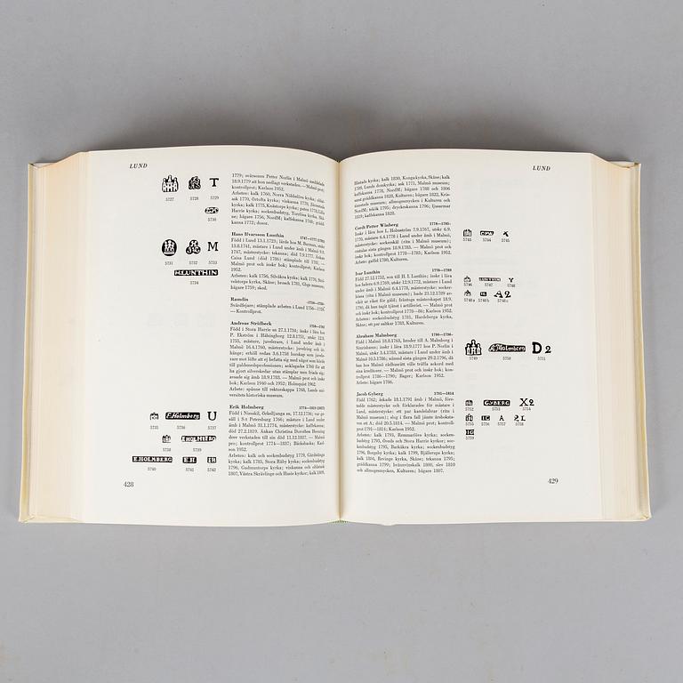 Välbundna standardverk om silver (5 vol).