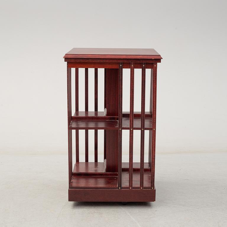 A mahogany book stand, second half of the 20th century.