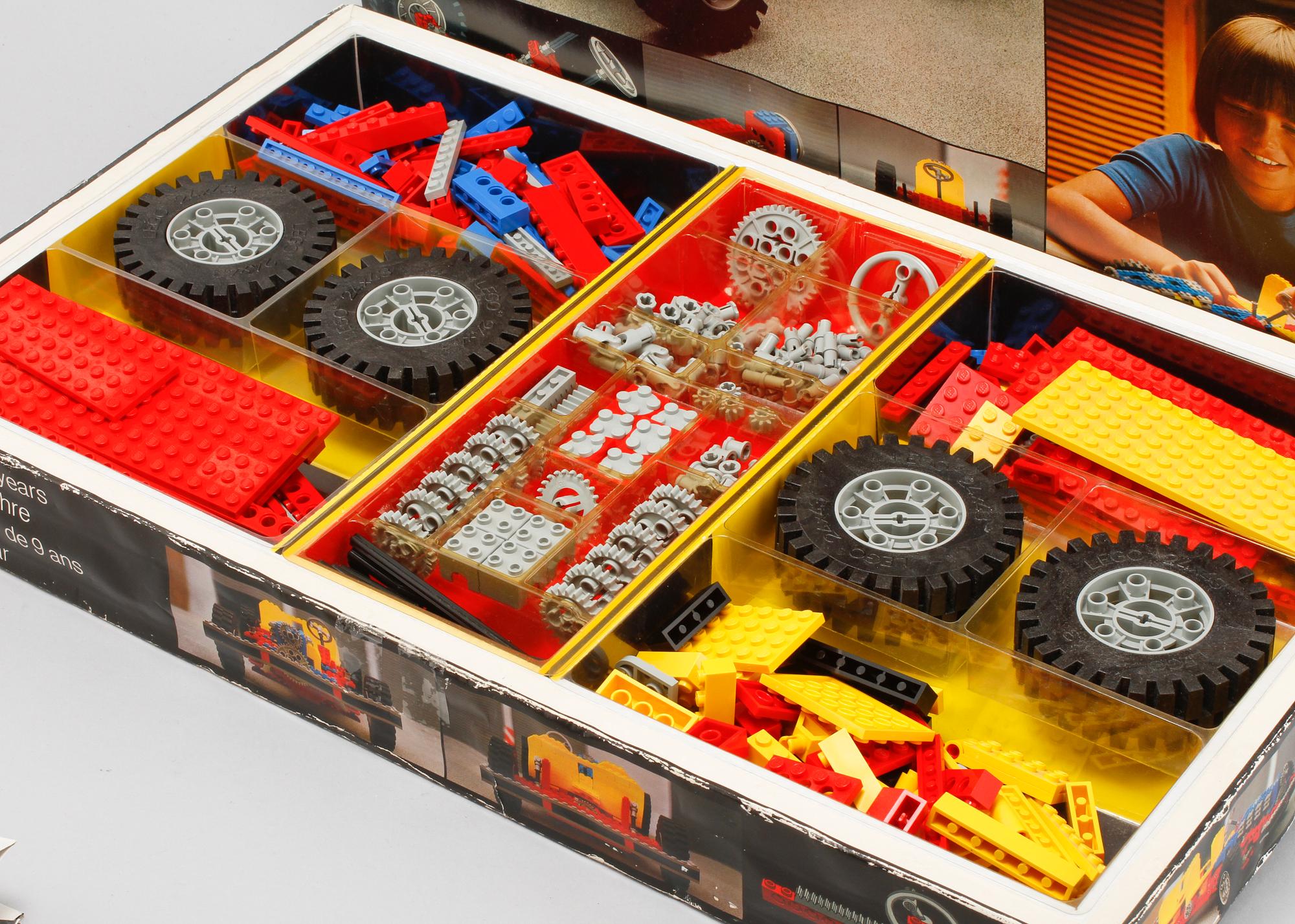 LEGO, technical set 853, förstautgåva i originalkartong, 1977.