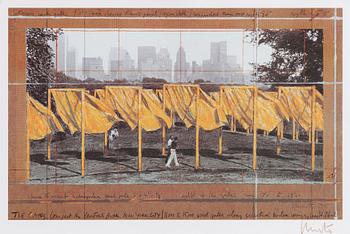 Christo & Jeanne-Claude, "The Gates (Project for Central Park, New York City)".