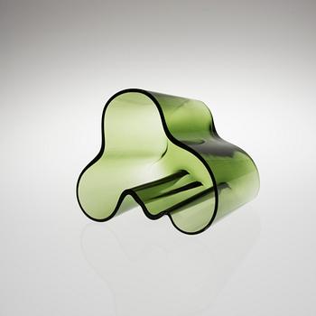 ALVAR AALTO, VAS, glas, "Savoy" 50 år, signerad A. Aalto 1936-1986 Iittala 5506/8000.
