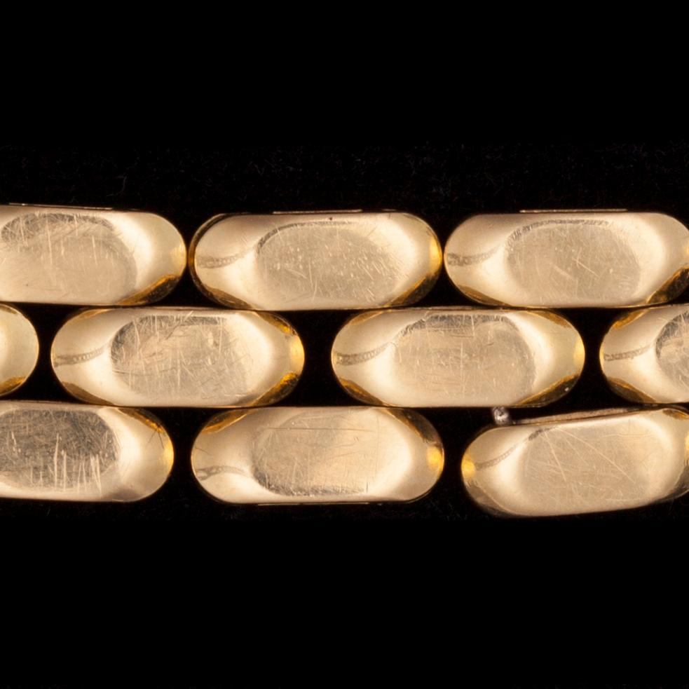 ARMLÄNK, 18K guld, Italien. Vikt 16,6 g.