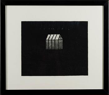 TUULA LEHTINEN, etching, aquatint, signed and dated 1984, numbered 41/100.