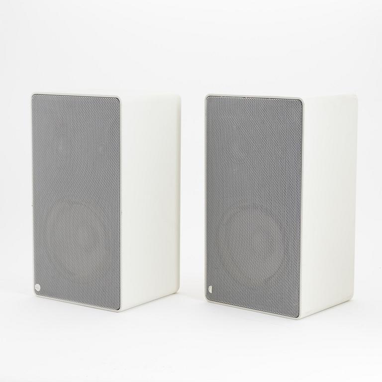 Dieter Rams, a pair of L 500 speakers, Braun.