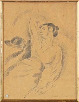 Gösta Sandels, Vilande kvinna.