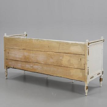 UTDRAGSSOFFA, sengustaviansk, omkring 1800.