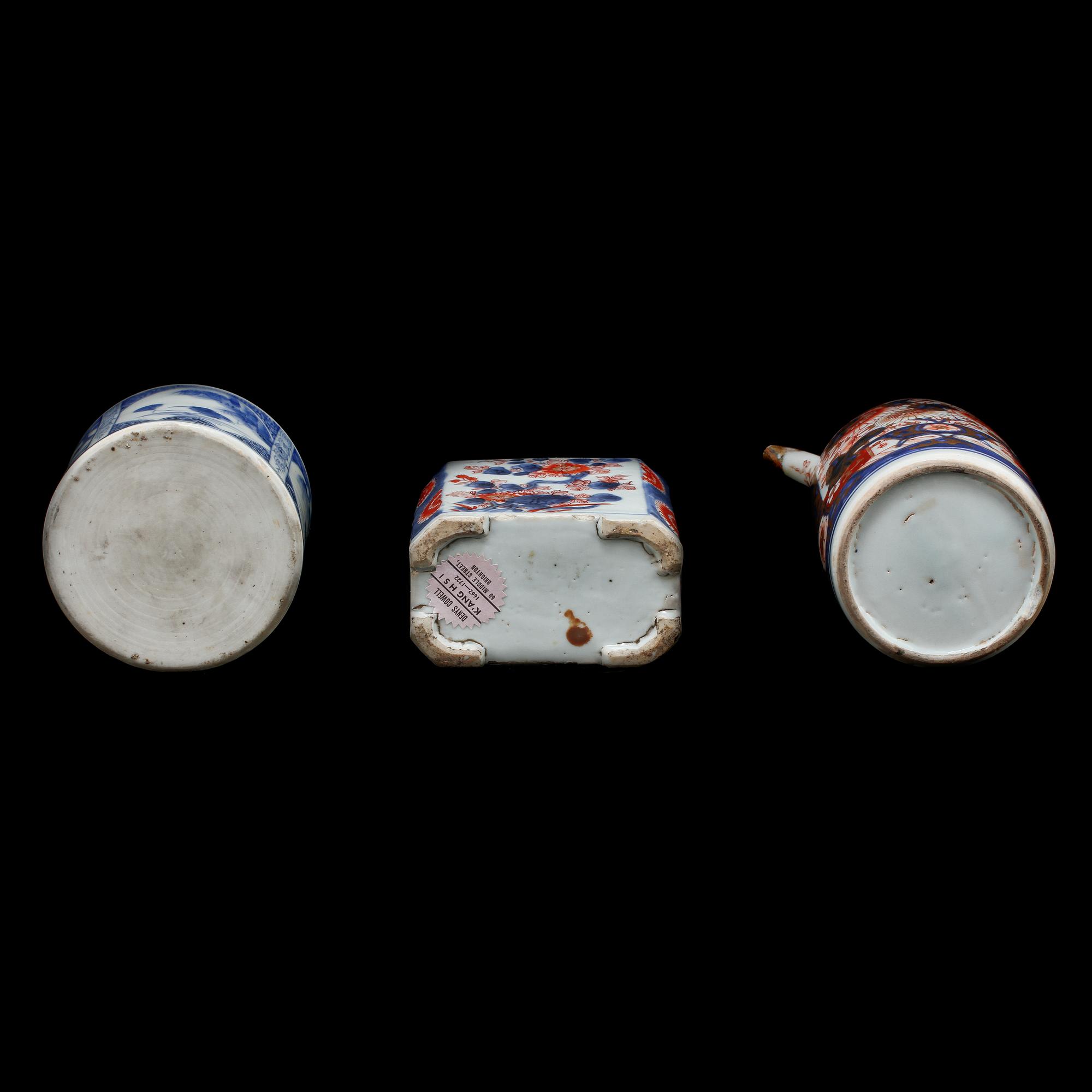 PARTI PORSLIN, 3 delar, porslin, Kina, 1900-tal.