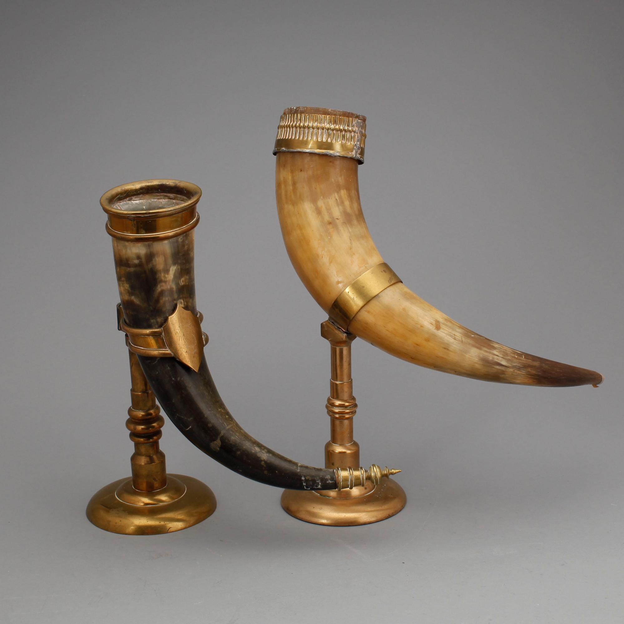 PRAKTHORN, 2 st, trol Ryssland, 1800-tal.