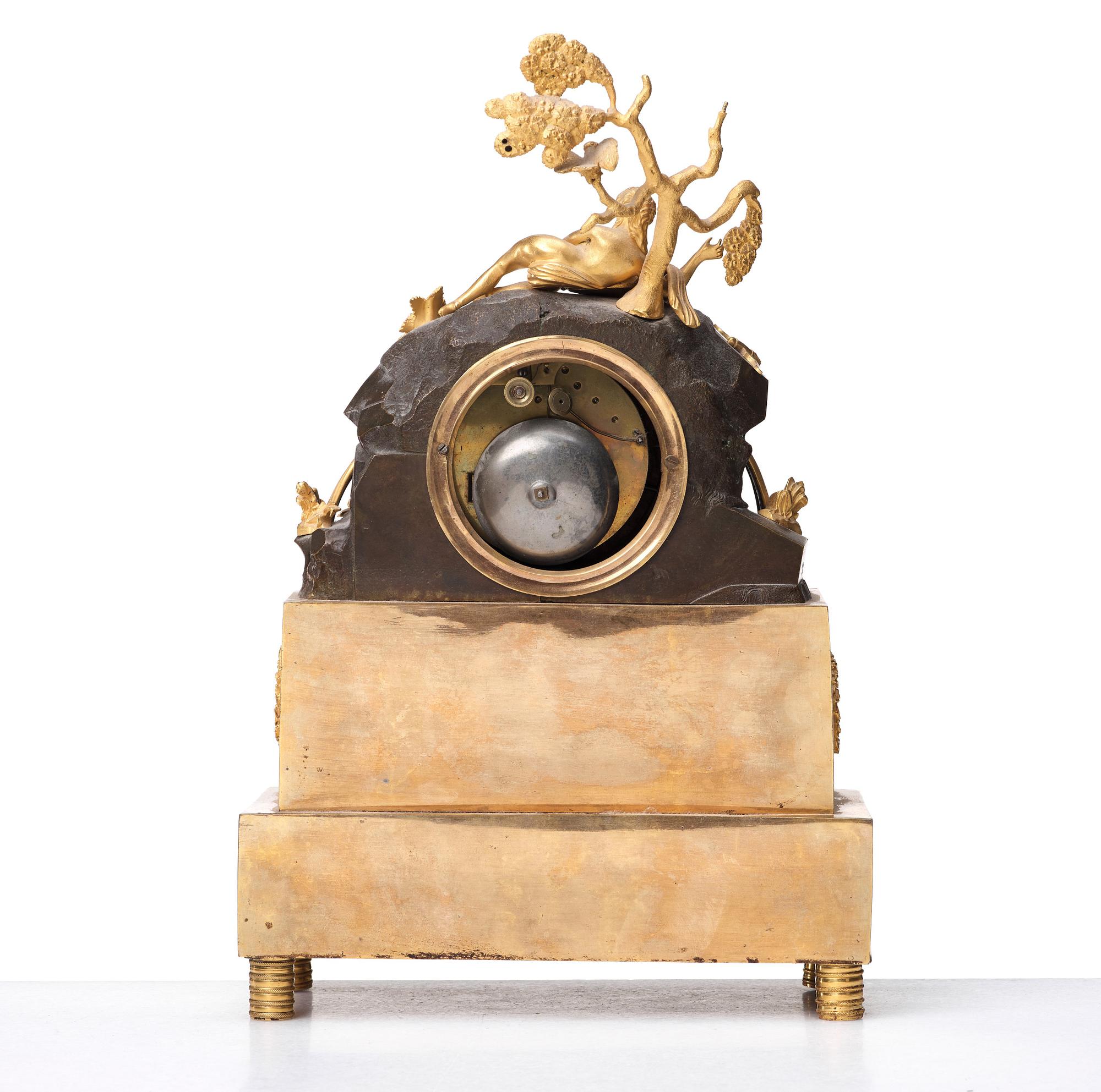 BORDSPENDYL, av Ephraim Hedström (Ephraim H mästare i Stockholm 1808-1818), Sengustaviansk.