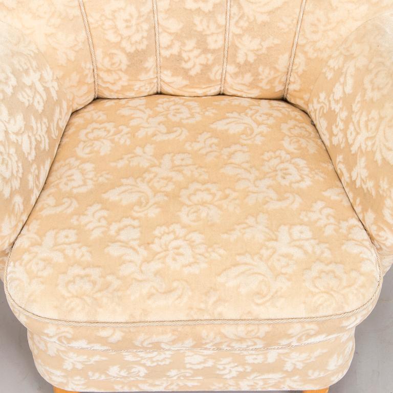 A mid-20th century armchairs.