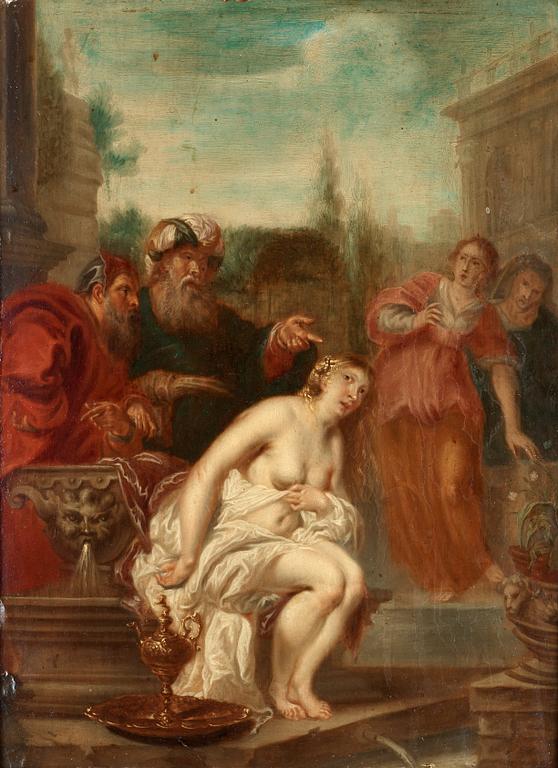 Balthasar Beschey Hans krets, Susanna och gubbarna.