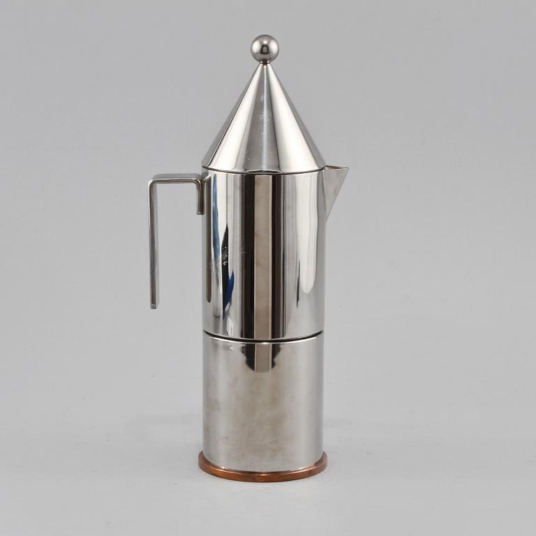 ESPRESSOBRYGGARE, "La Conica", Aldo Rossi, Alessi, 1900-talets senare del.