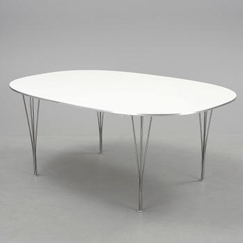 MATBORD, "Superellips", Bruno Mathsson och Piet Hein, Fritz Hansen, Danmark, 1900-talets andra hälft.