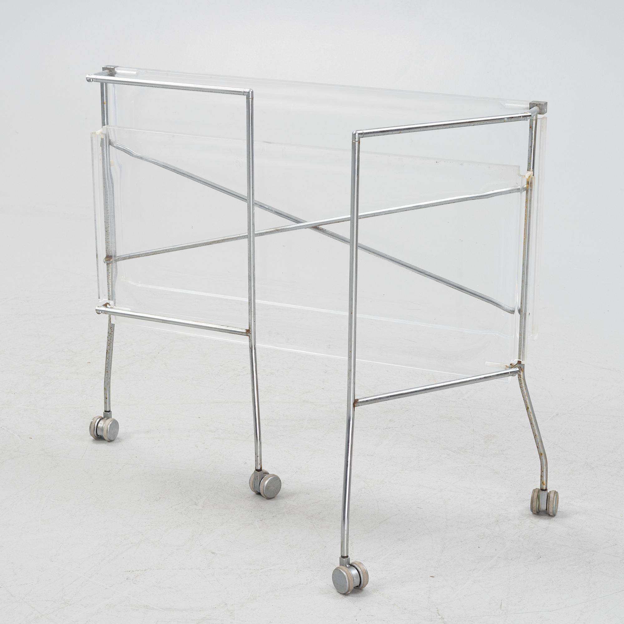 Antonio Citterio & Toan Nguyen, "Flip", serveringsvagn, Kartell.