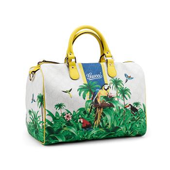 832. GUCCI, a monogram canvas "Boston bag Para Brasil", limited edition.