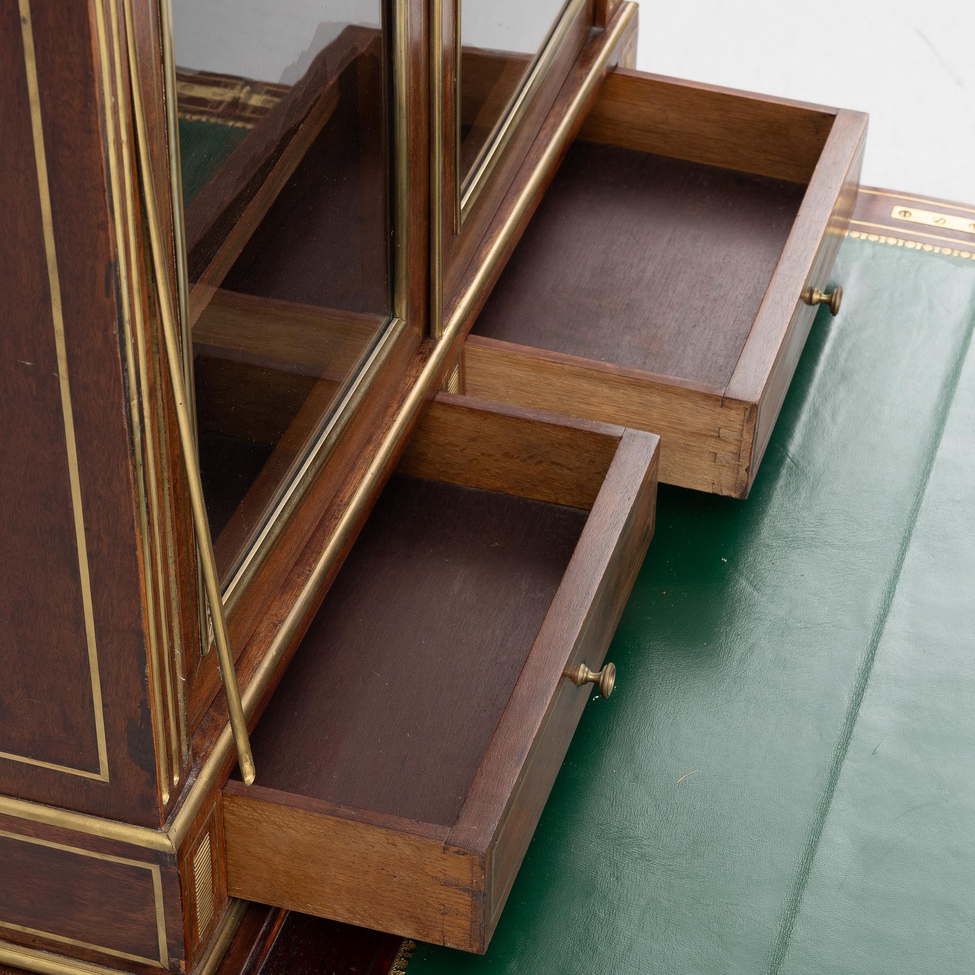 A presumably Russian  Jacob-style bonheur du jour, late 19th century.