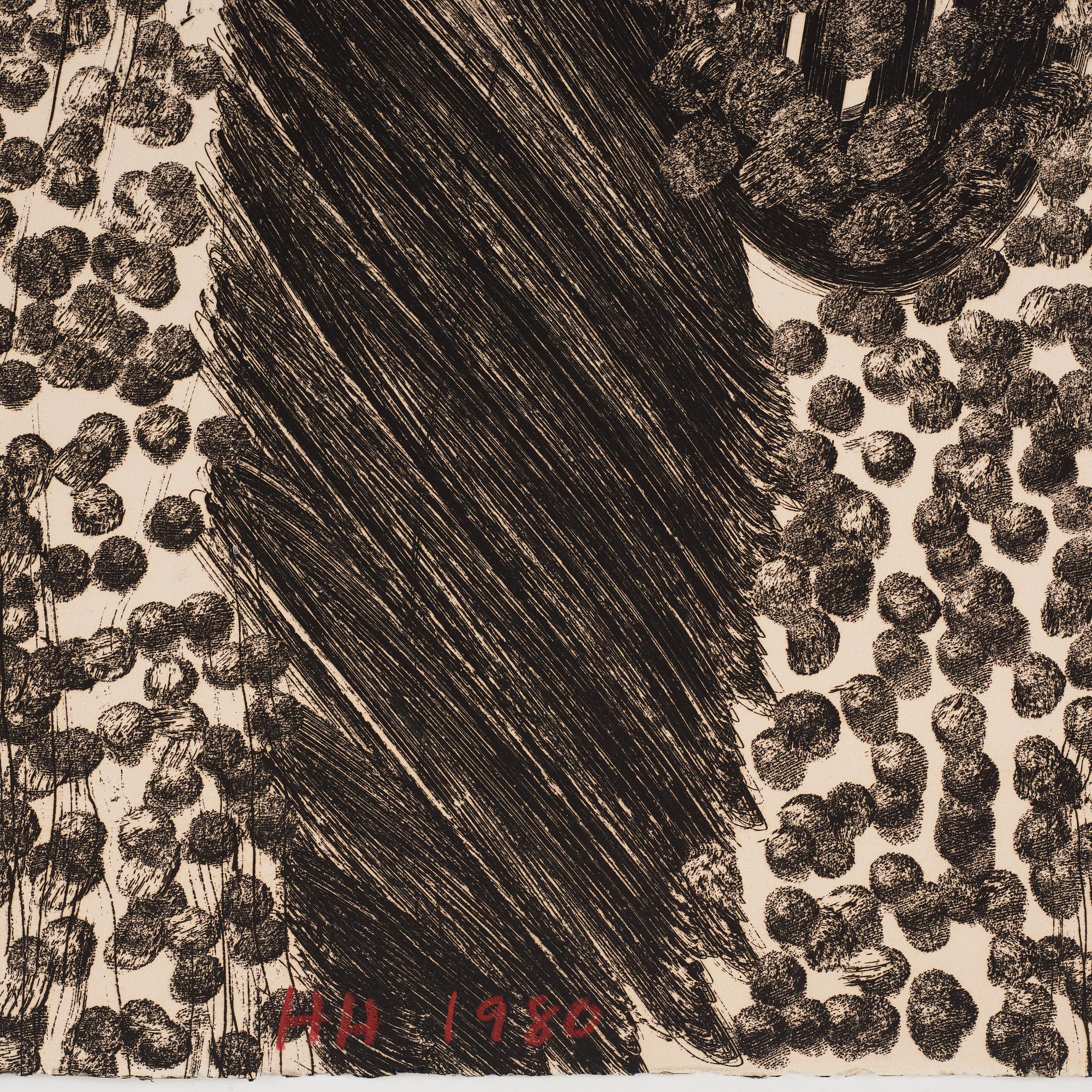 Howard Hodgkin, etsning och akvatint. Signerad och numrerad 91/100. Daterad 1980.