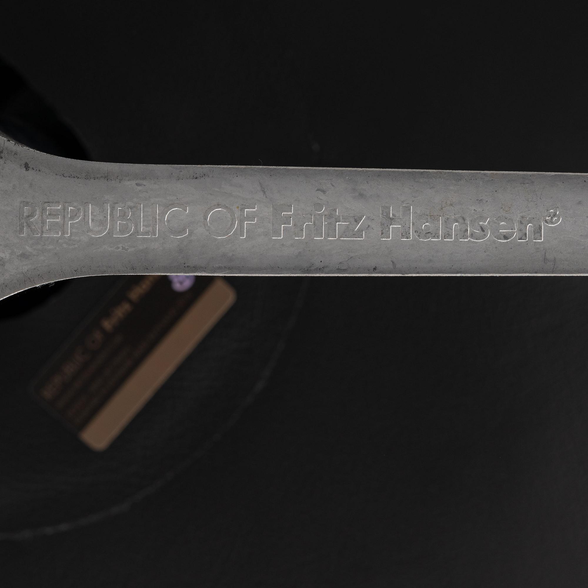 Arne Jacobsen, armchair with footstool, "The Egg", Fritz Hansen, Denmark, 2016.