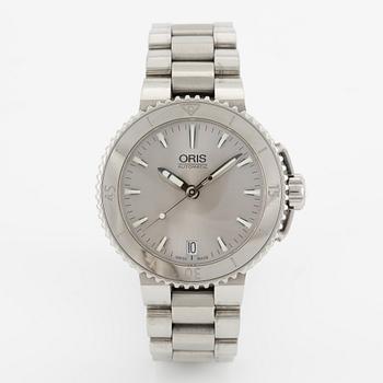 Oris, Aquis Date, wristwatch, 36 mm.