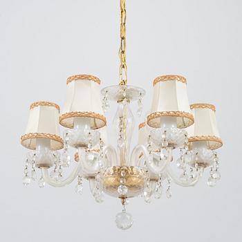 Chandelier, later half of the 20th century.