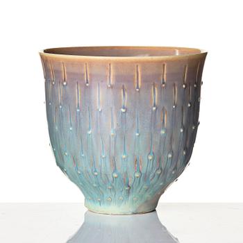 Stig Lindberg, a stoneware vase, Gustavsberg Studio 1944.