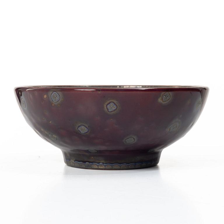 Wilhelm Kåge, An 'Argenta' bowl and vase, Gustavsberg.