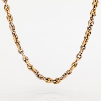 Cartier, Kaulakoru, 18K valko- js keltakultaa. Merkitty Cartier, 740237.