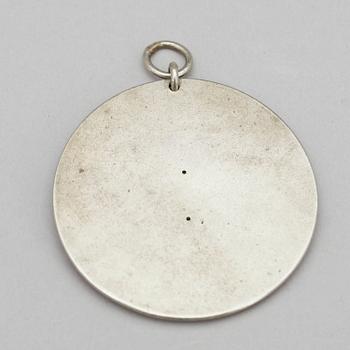 POLISBRICKA, vitmetall, Norrköping.