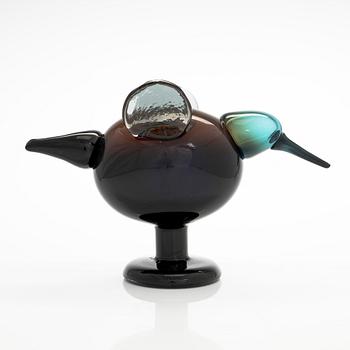 Oiva Toikka, An anniversary bird 2012, "Festive Catcher' , signed O. Toikka, Nuutajärvi 2012, numbered 732/2000.